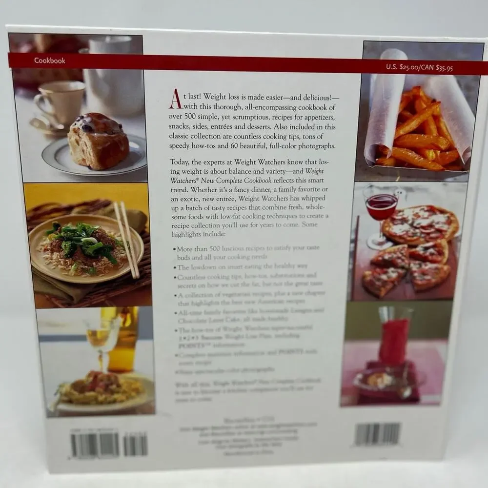 Weight Watchers New Complete Cookbook 1998 Features 123 Success 500‎ Recipes